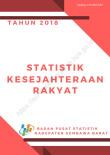 Statistik Kesejahteraan Rakyat Kabupaten Sumbawa Barat 2018